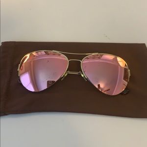 Mirrored Tory Burch Aviators